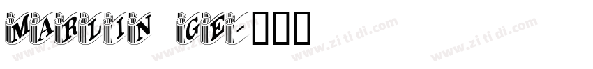 Marlin Ge字体转换
